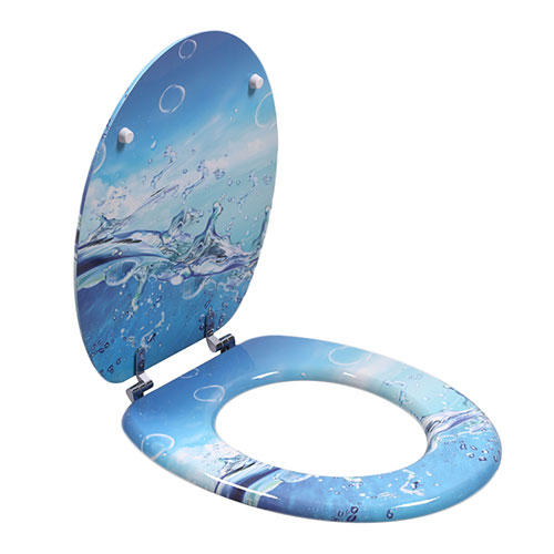 Embracing Style and Functionality: The Ecorative Soft Close Printed MDF Toilet Seat