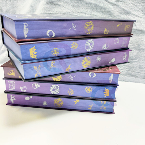Sprayed Edges Novel Printing 