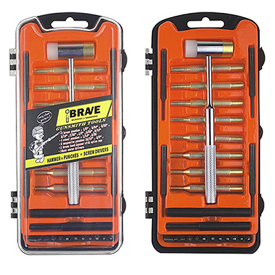 Considerations related to a gunsmith punches kit with a hammer