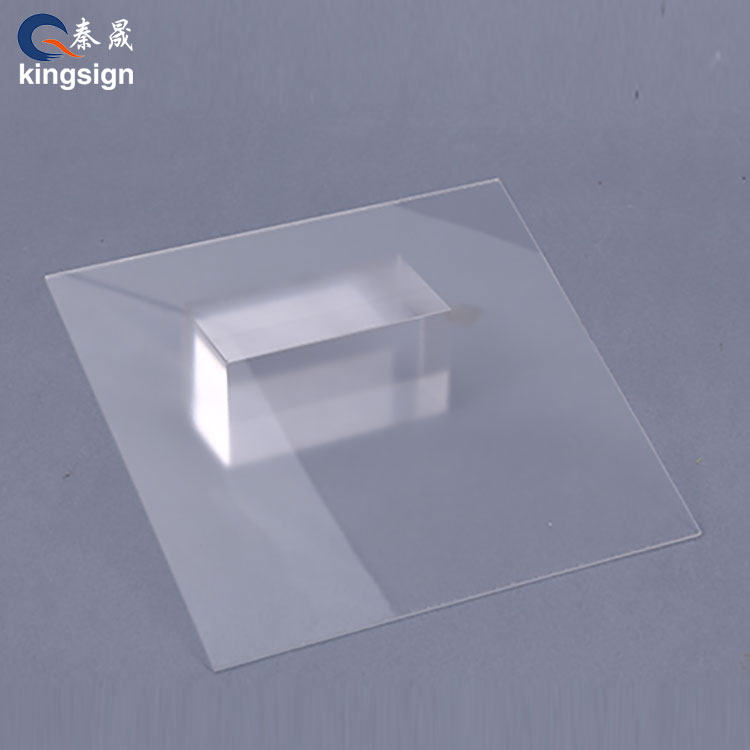 Features and considerations regarding anti-glare acrylic sheets