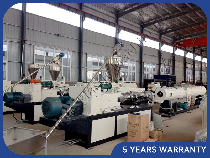 Components and Operation of Plastic Pipe Extrusion Machines