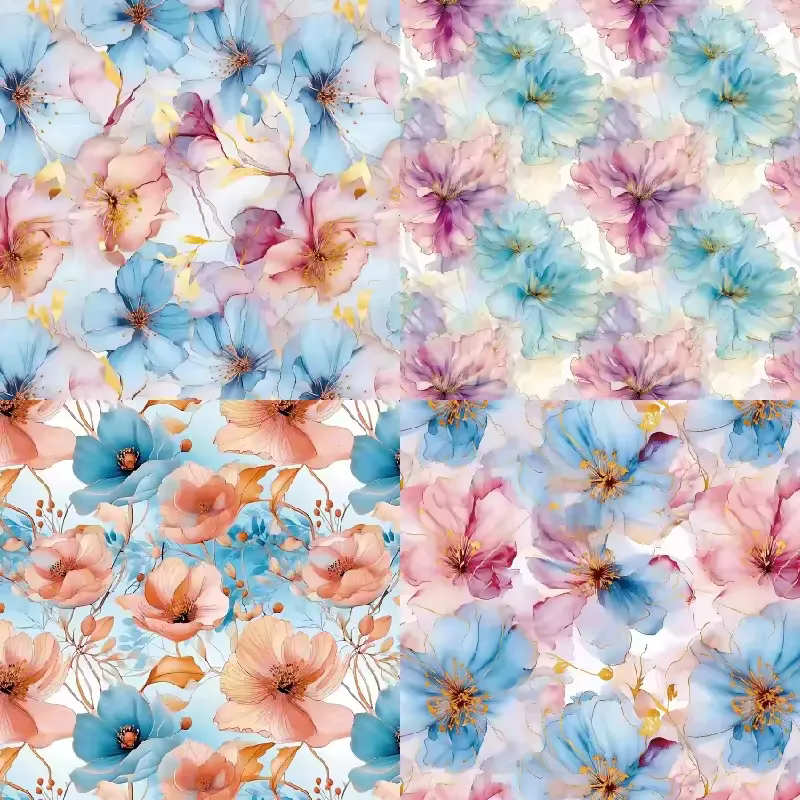 Flower Style Scrapbooking Paper: Adding Floral Elegance to Your Craft Projects