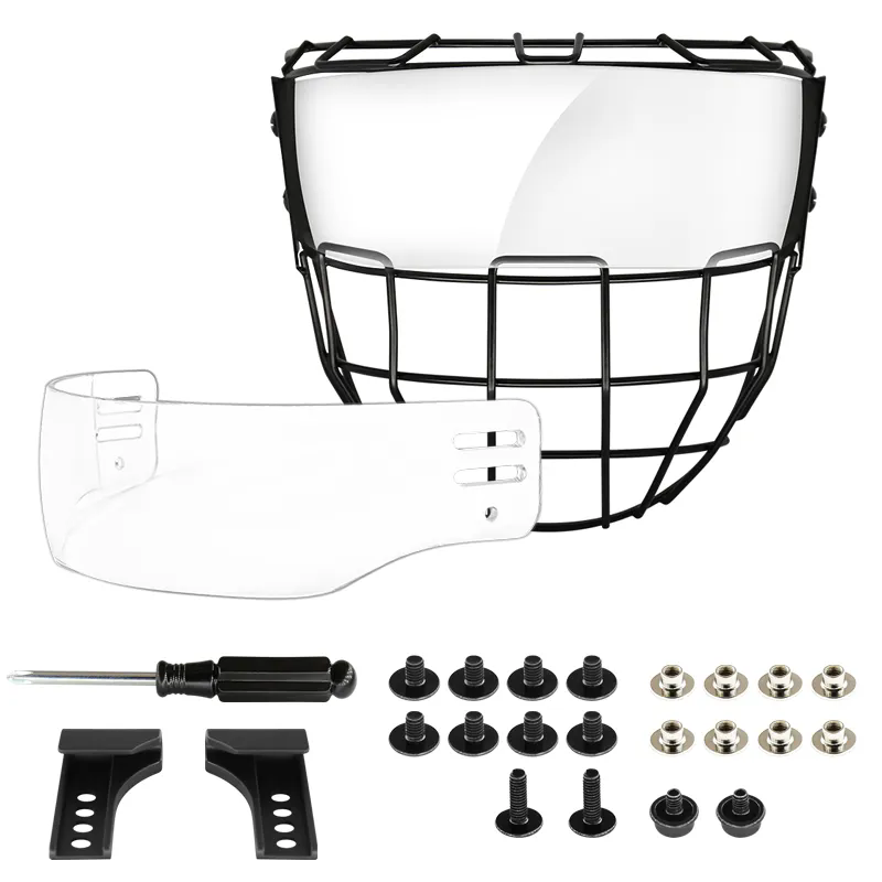 What Are the Benefits of Using an Ice Hockey Cage with Visor?