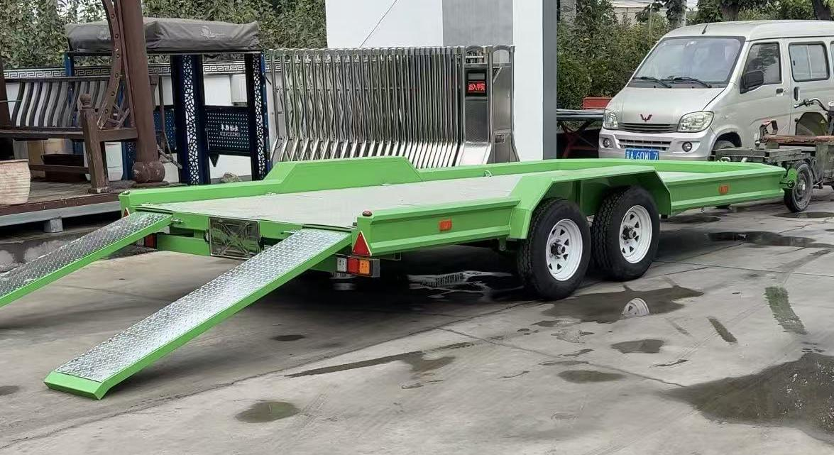 Dual-Axle Flatbed Trailer Solutions: Exploring the OEM Model 207